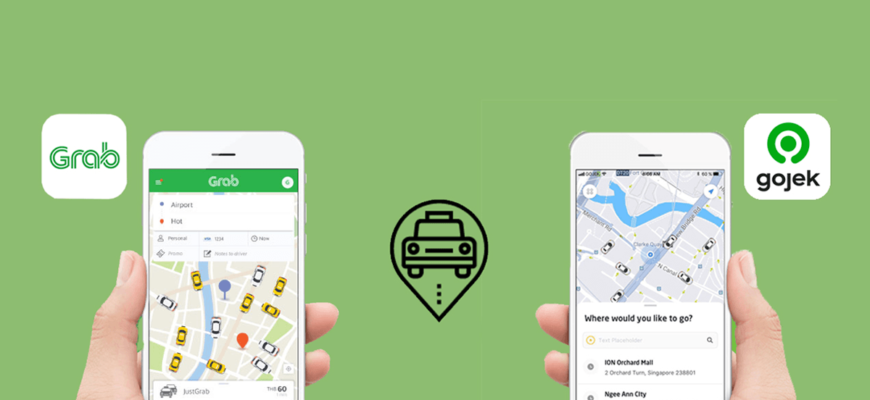 Как пользоваться приложениями такси Граб и Гоуджек на Бали